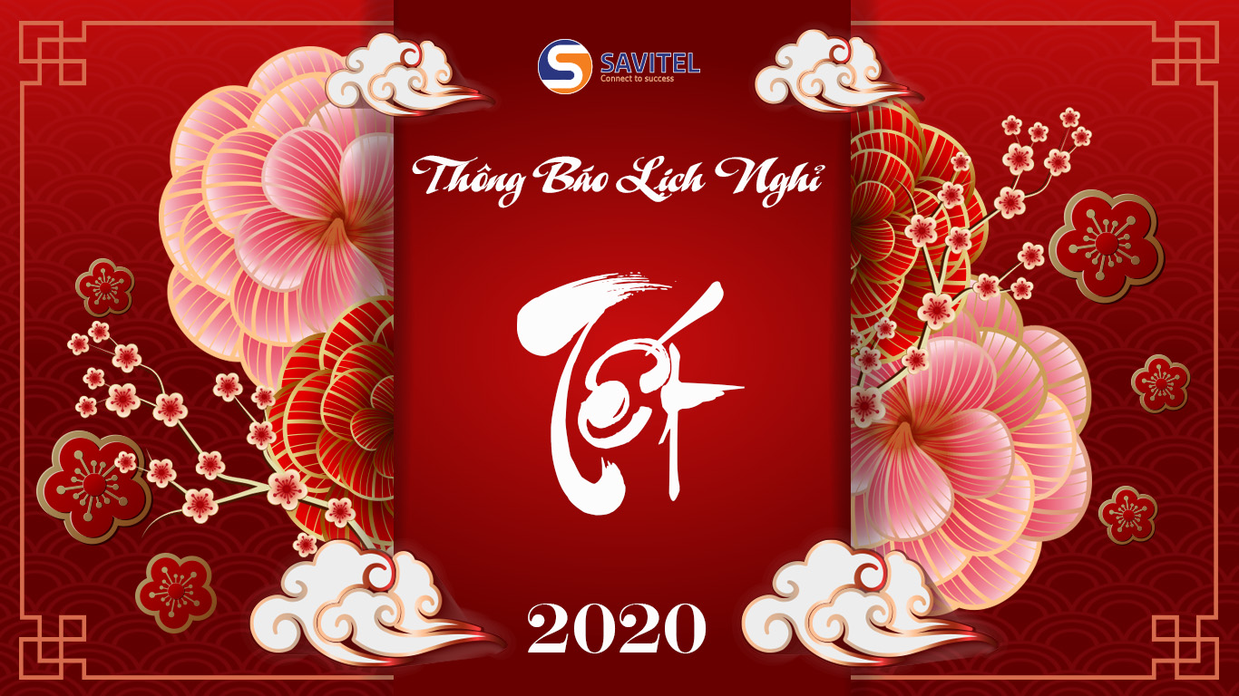 THÔNG BÁO LỊCH NGHỈ TẾT NGUYÊN ĐÁN 2020 10