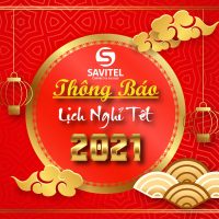 THÔNG BÁO NGHỈ TẾT NGUYÊN ĐÁN 2021