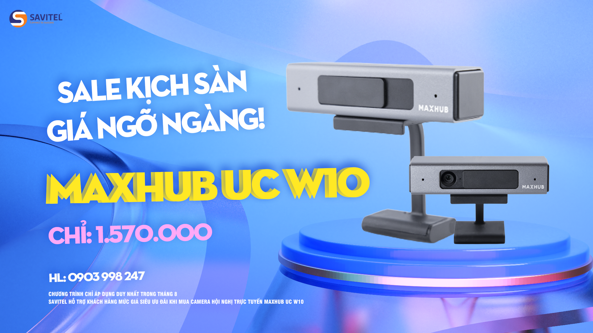 THIẾT BỊ HỌP TRỰC TUYẾN MAXHUB "SALE KỊCH SÀN – GIÁ NGỠ NGÀNG!" 4