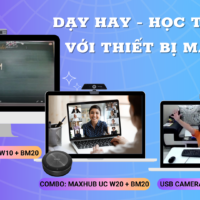 “DẠY HAY – HỌC TỐT TẠI GIA” VỚI THIẾT BỊ MAXHUB SIÊU TIẾT KIỆM!