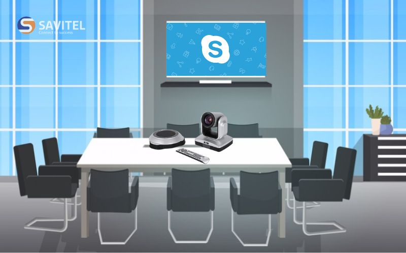 Giải pháp họp trực tuyến Skype với AVer VC520+