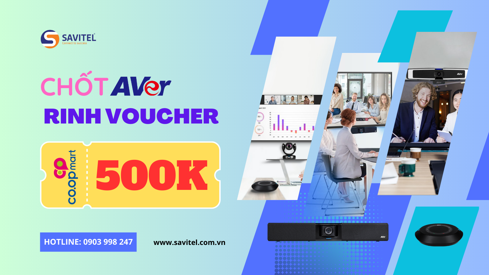 Chốt AVer - Rinh Voucher Mua Sắm Đến 500k 7