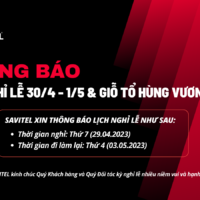 THÔNG BÁO NGHỈ LỄ 30/4 – 1/5 VÀ GIỖ TỔ HÙNG VƯƠNG