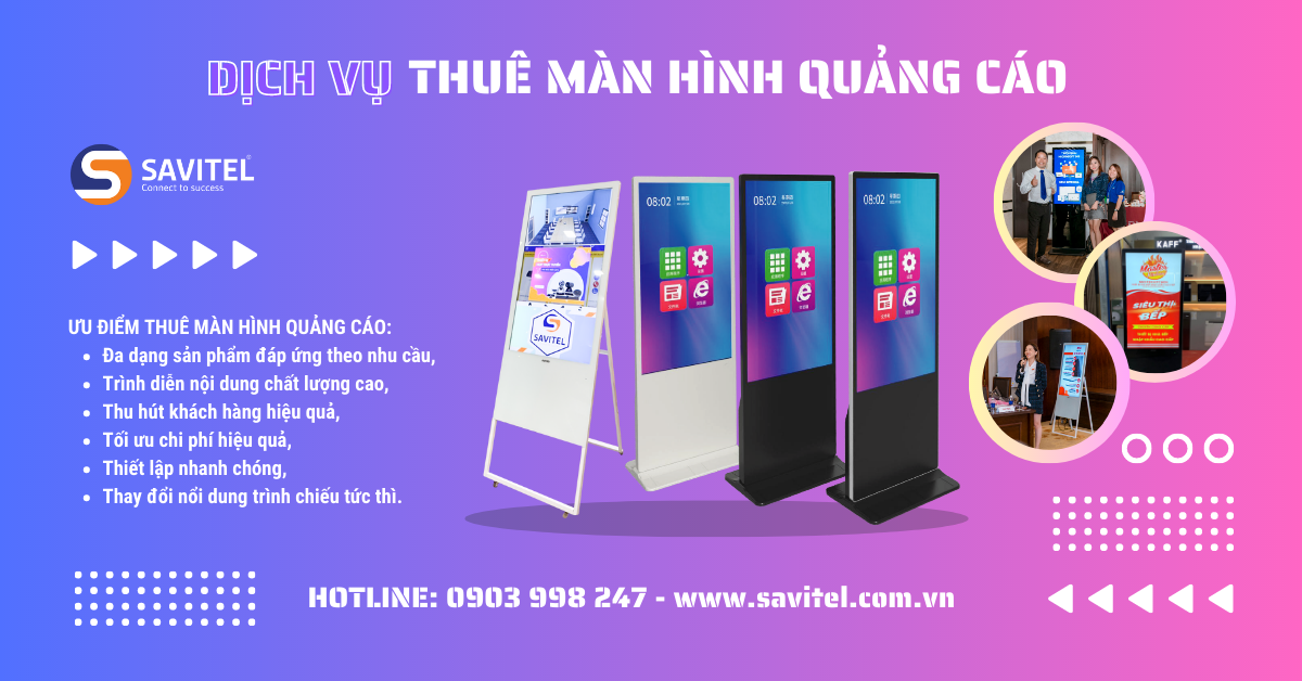 Dịch vụ thuê màn hình quảng cáo