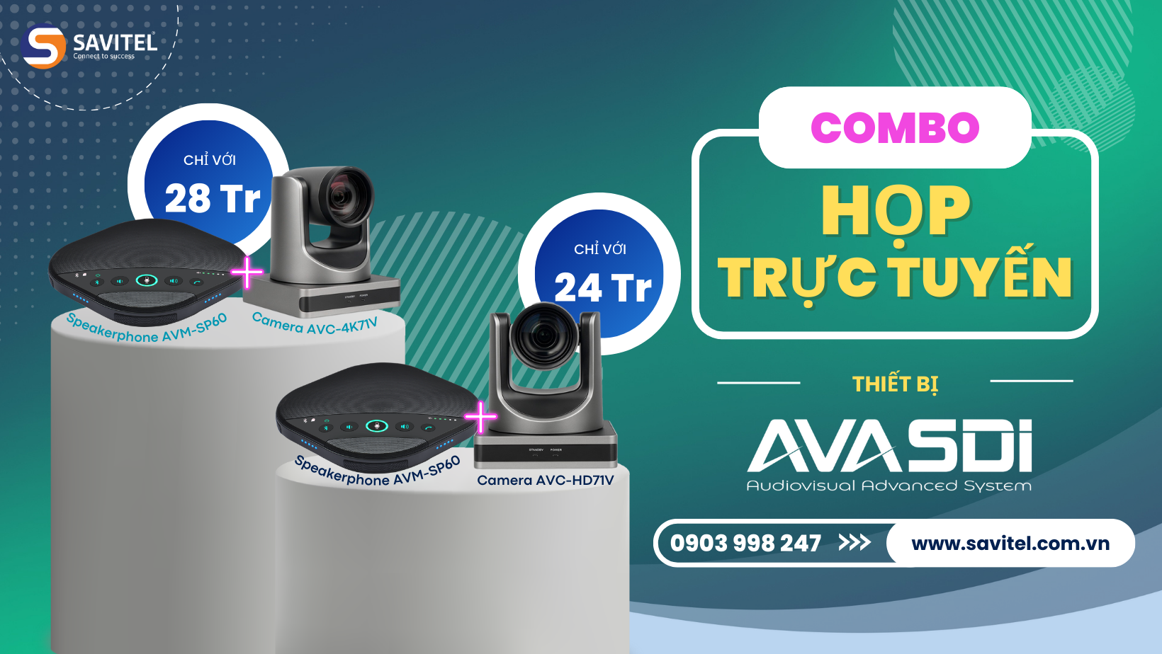 AVASDI Combo hội nghị trực tuyến